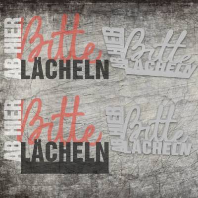 *Bitte lächeln* 3D Druck-, Laser und Plotterdatei in verschiedenen Varianten