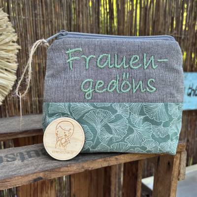 Frauengedöns // Schminktasche // Kosmetiktasche // Geschenk// Schminktäschchen