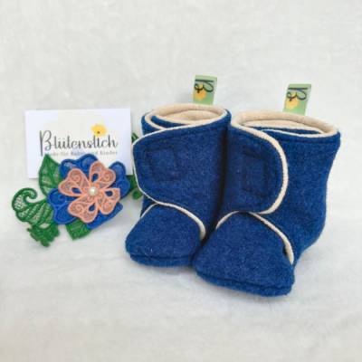 Walk-Babyboots blau