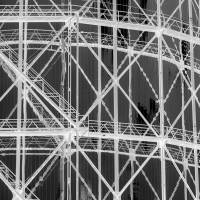 Gasometer Fotografie Kunstdruck Hahnemühle Baryta