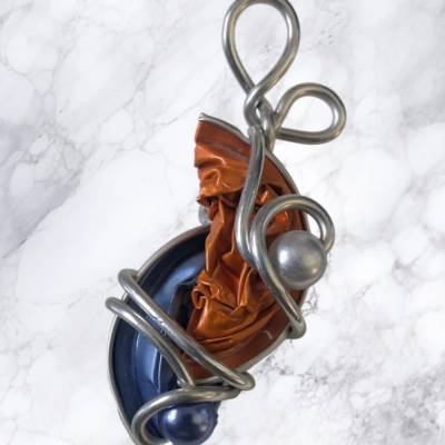 Upcycling Anhänger aus Nespresso Kapseln – handgemachtes Unikat