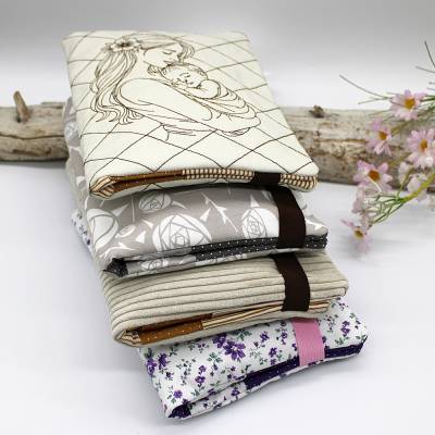 Stickdatei ITH Windeltasche 24x36cm blanko mit Motiv Mama mit Baby