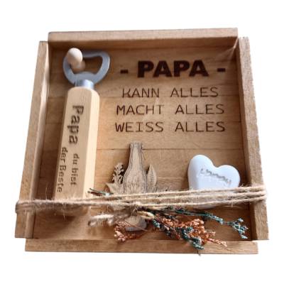 Geschenk aus Holz für Papa