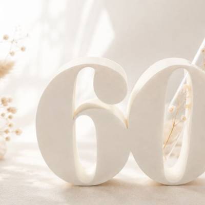 Deine persönliche Deko-Zahl, 3D-Druck – dekorativ & praktisch zugleich