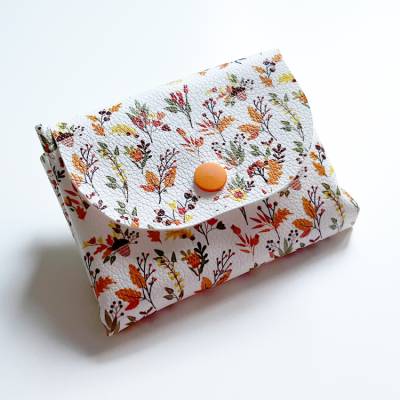 Geldbörse "Flowers" (Orange)