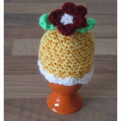 Eierwärmer mit Blume