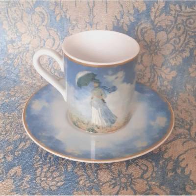 Vintage-Espressotasse Mokkatasse mit Untertasse Goebel