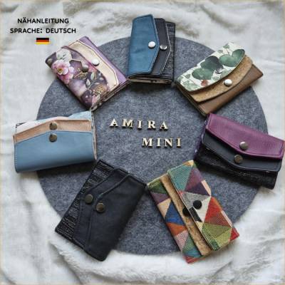 Nähanleitung Geldbeutel Amira Mini