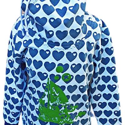 Sweatshirt mit hohem Kragen Gr. 98/104