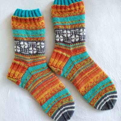 Socken Wollsocken Stricksocken 38/39 kuschelige Socken