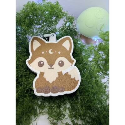 Zauberfuchs Schlüsselanhänger – Kawaii 3D Druck Anhänger für Fantasyfans