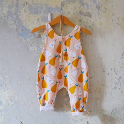 Jumper BIRNCHEN – Handmade Latzhose  Unikat Gr. 62/68