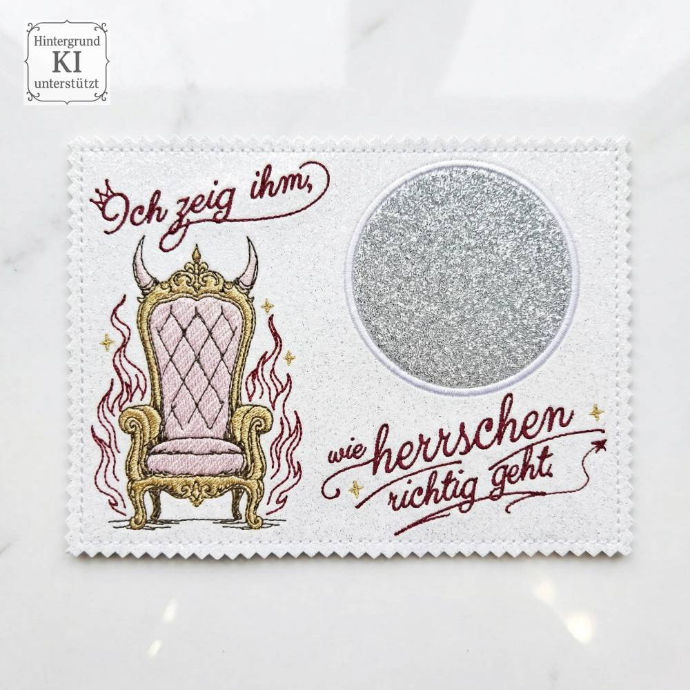 Stickdateien Herrscher Thron: 8 Dark Fantasy Motive ab 10x10 Rahmen – Vina Bild 4