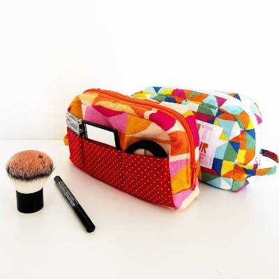 Schnittmuster & Nähanleitung Kosmetiktasche “Kaja”