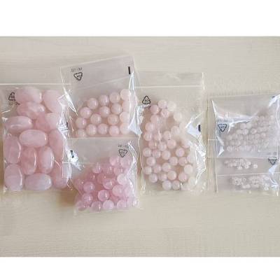 Rosenquarz zur Schmuckherstellung, DIY, Steinschmuck