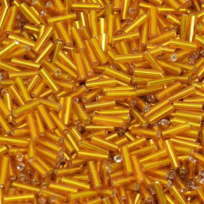 20 g Stiftperlen 7*2 mm orange B2-0249