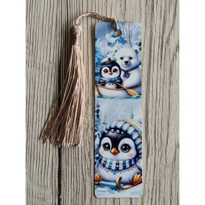 Lesezeichen Pinguin 