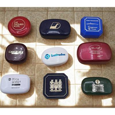 Vintage Hotelseifen Sammlung 9er Set – DDR Interhotel Mandarin Rarität & Kult-Dosen
