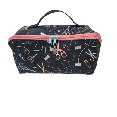 Projekttaschen, Nähtasche rechteckig, Aufbewahrungstasche Nähzubehör