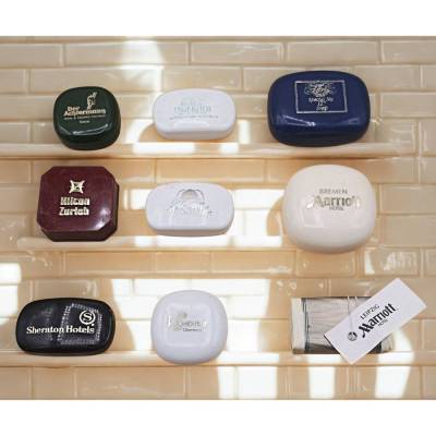 Vintage Hotelseifen Sammlung – 9tlg Set Seifendosen Hilton Marriott Sheraton Floris London Retro