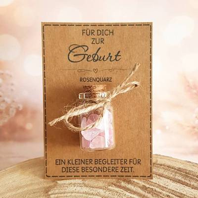 Geschenk personalisierbar zur Geburt Karte - Geburtsgeschenk Baby Geschenk Mitbringsel, Schwangerschaft Mama