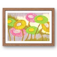 Kunstdruck „Spiegeleierblumen“ als Download – florale Darstellung in leuchtenden Farben