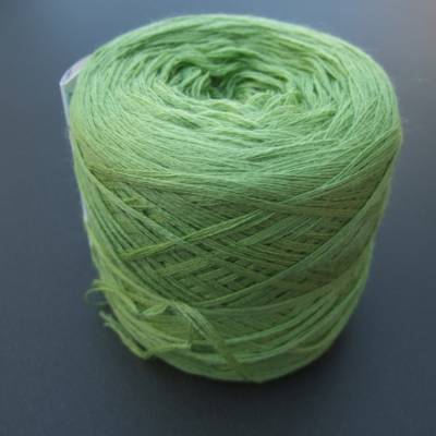 100% Schurwolle Merino extrafein Bobbel Uni Wolke 7 Hellgrün 4-fädig
