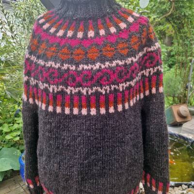 Pullover aus Islandwolle ***Norweger**plussize bis XXL