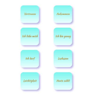 Achtsamkeits Sticker PDF – 8 minimalistische Sticker für Selbstfürsorge & positive Impulse