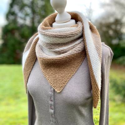 Strickanleitung Lizas Tuch Sand Melody