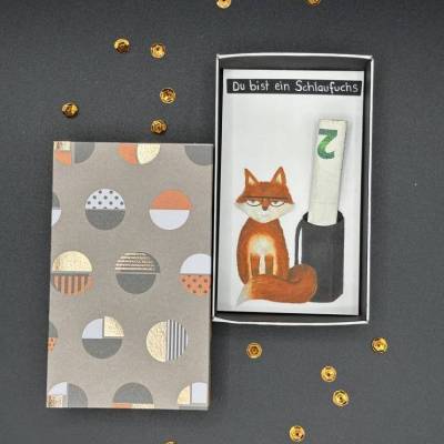 Zeugnisbelohnung Schiebeschachtel – Geschenk für gutes Zeugnis, Einschulung & Schulabschluss
