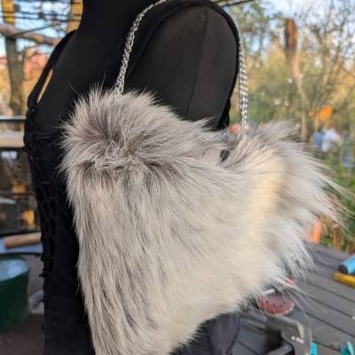 Handtasche aus Rentierfell (Unikat) 