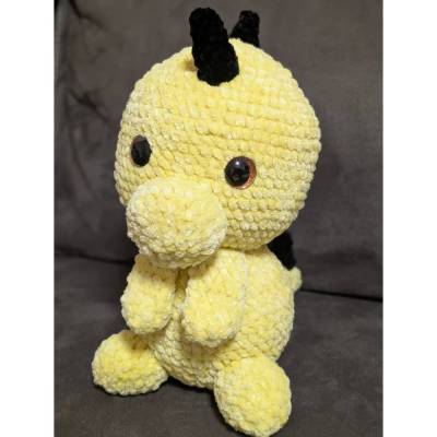 Amigurumi "Dino Eddie" | Handarbeit | Geschenk | Unikat | Deko | Chenille | CE-Zertifiziert