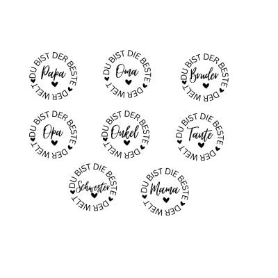 Beste Bundle PNG SVG Datei - Download Plotterdatei - Plotter File - Liebe Love - Beste Oma Schwester Opa Bruder Mama