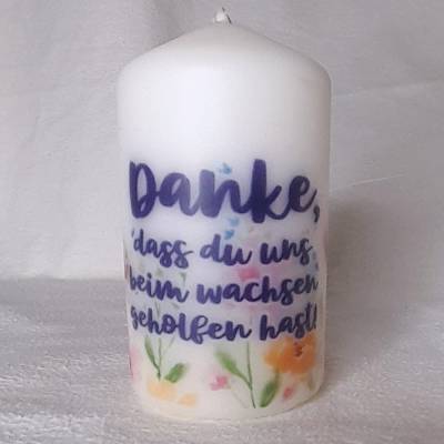 Kleine Kerze "Danke für Erzieher/Lehrer:innen"