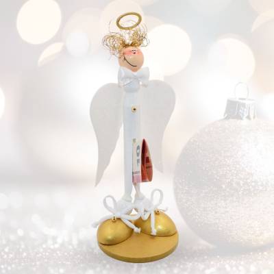 Süßer Engel als handgemachtes Geldgeschenk – originelle Geschenkverpackung zu Weihnachten