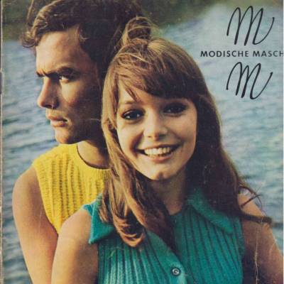 Zeitschrift Modische Maschen 1/69 Sommer 1969 DDR Vintage aus den 1960er Jahren 