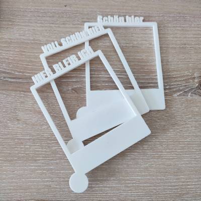 Fotorahmen 3D-Druck für unterwegs