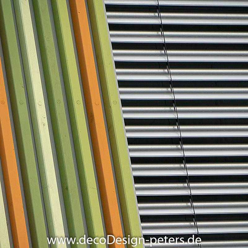 Fassade Fotografie Kunstdruck Aluminiumdibond Bild 1