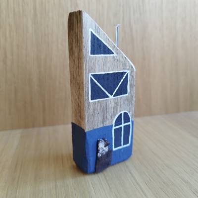 Deko Holzhaus handgemacht | kleines Holzhäuschen | Unikat | liebevolles Geschenk