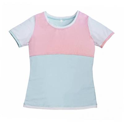 Kinder Jersey Shirt Nikita | Serie Pastell | rosa eisminze weiß | kawaii aesthetic | Handarbeit auf Bestellung