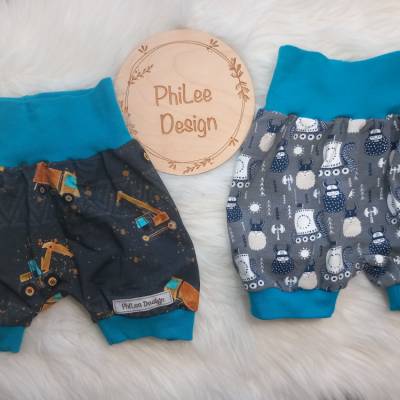 Kurze Pumphosen/ Gr. 80, 86, 92/ 2er Set