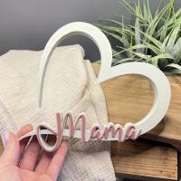 Dekoherz Mama 3D Druck Geschenk Muttertag Geburtstag