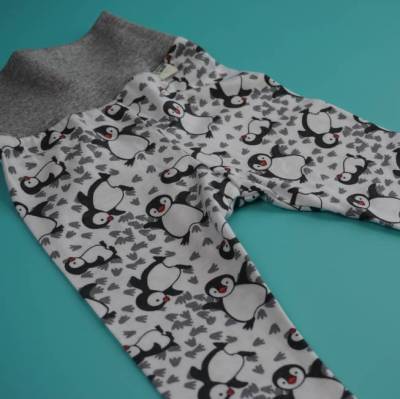 Babyleggings Pinguin | Bequeme Baby Leggings für Windelpopos