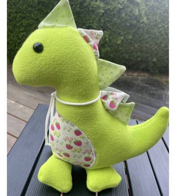 Dino Kuscheltier Schmusetier grün 26 cm