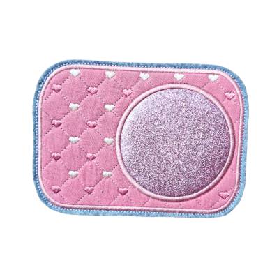Stickdatei Mug Rug mit Muster 13x18