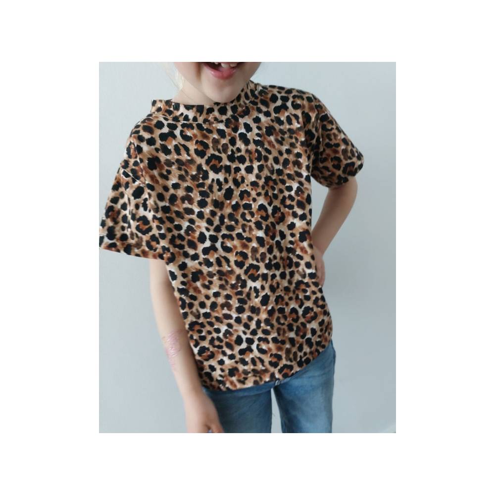 Baumwolljersey Leopardenmuster  (1m/16,-€) Bild 3