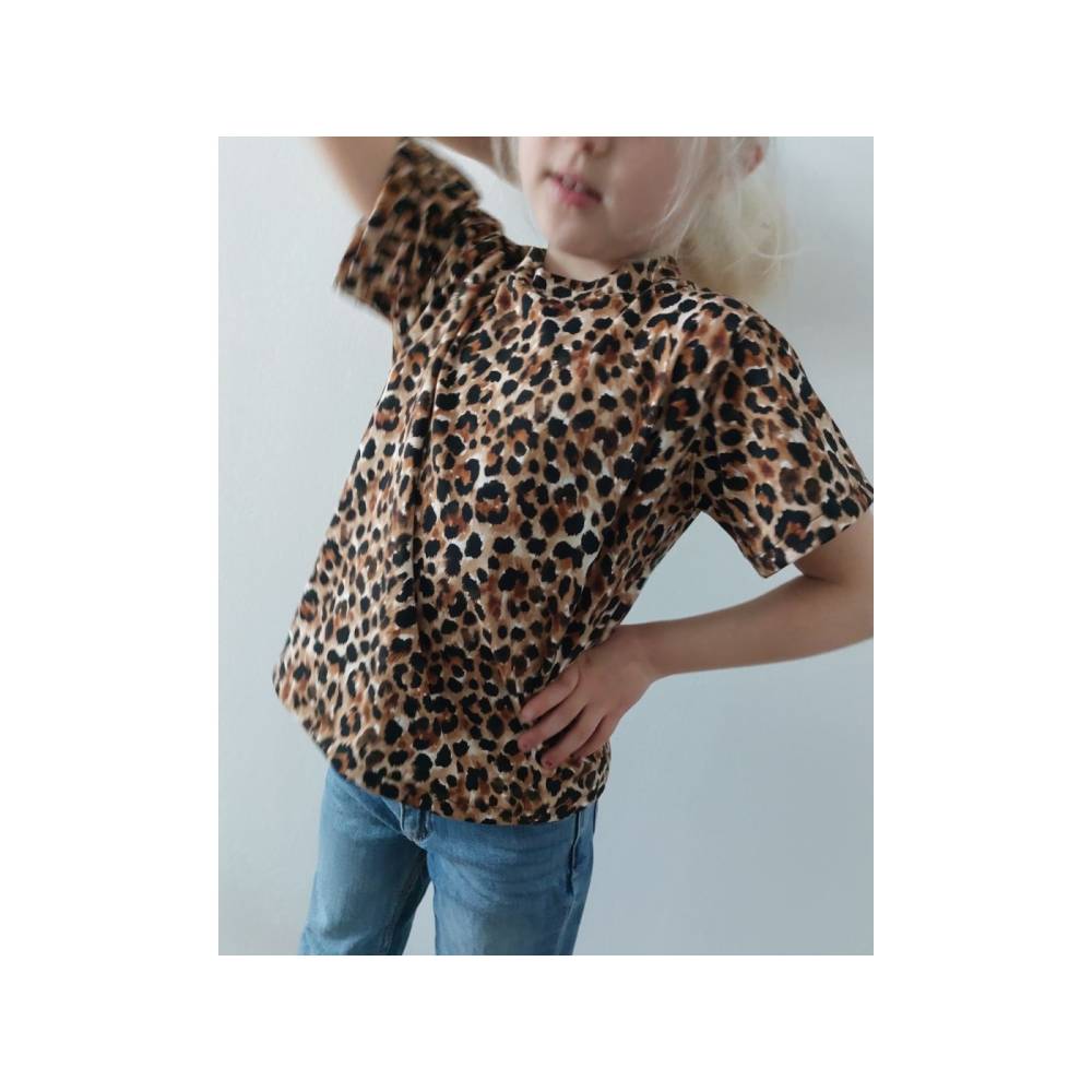 Baumwolljersey Leopardenmuster  (1m/16,-€) Bild 5