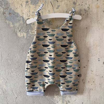 Kurzer Jumper FISCHLI – Handmade Latzhose  Unikat Gr.56