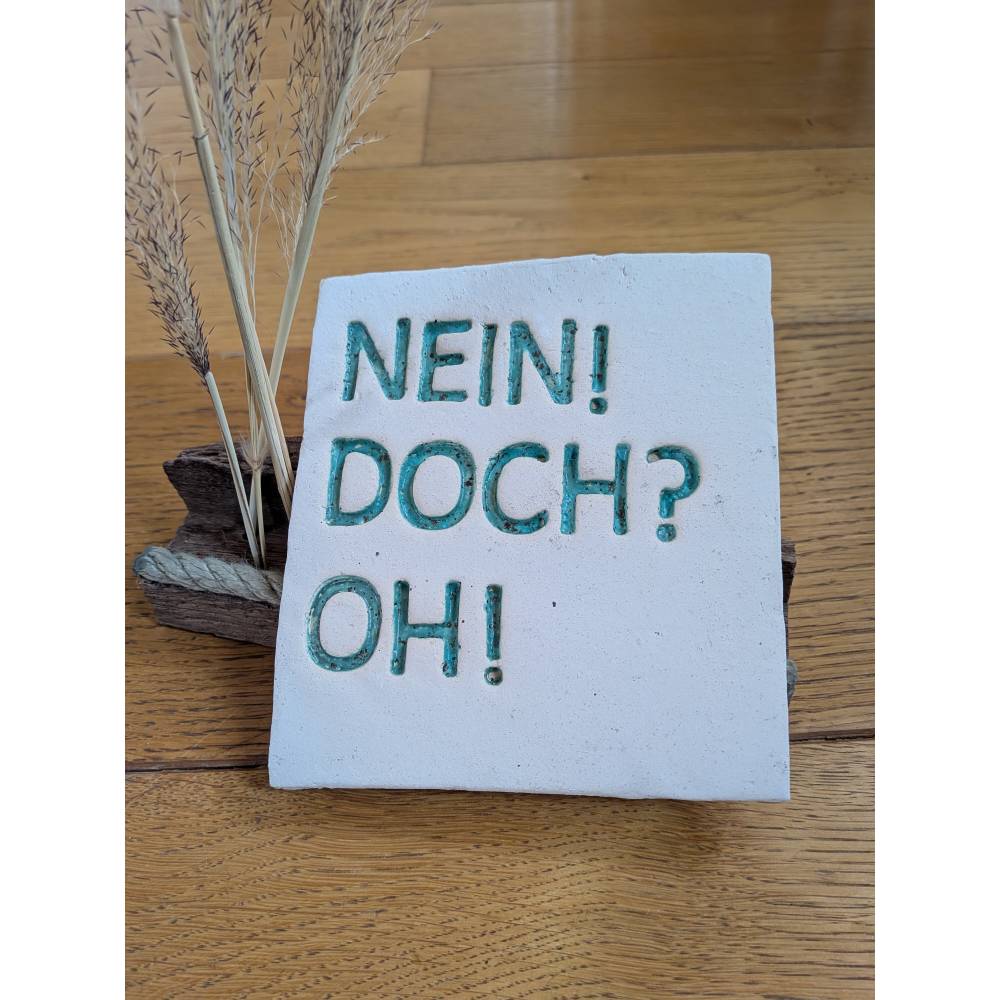 Kachel " Nein! Doch? Oh!" Bild 1